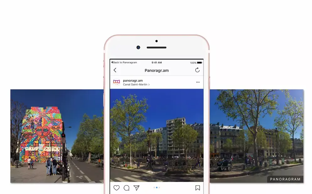 Panoragram, l'app made in France qui découpe vos panoramas et les poste sur Instagram