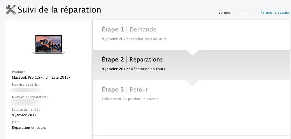 Astuce : comment suivre en temps réel vos réparations en Apple Store ?