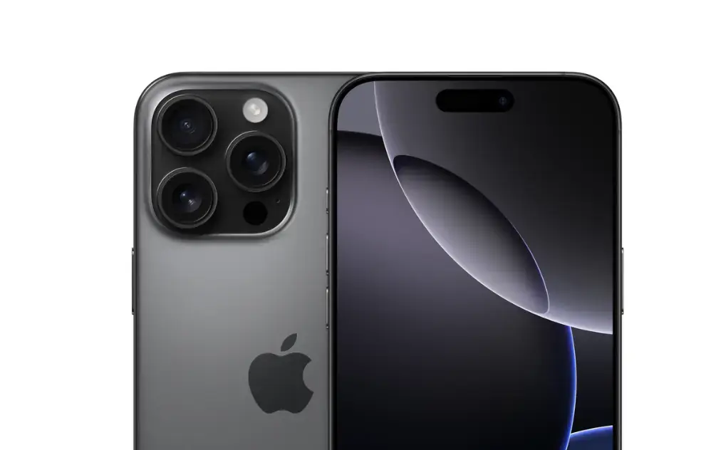 Dernier "noir" chez Apple&nbsp;: l'iPhone 16 Pro Max en titane noir
