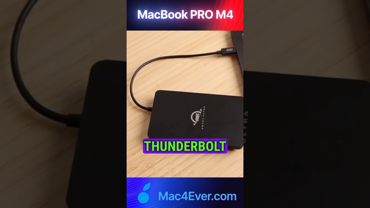 MacBook Pro M4 Thunderbolt 5 une révolution ? #mac #apple #macbook # ...